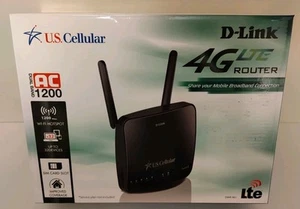 D-Link 4G LTE DWR-961 U.S Cellular High-Speed Wireless WI-FI Router 32 WPA2 - Picture 1 of 7