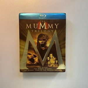 The Mummy Trilogy (Blu-ray Disc, 2008) ALL 3 FILMS LIKE NEW + extras - Picture 1 of 18
