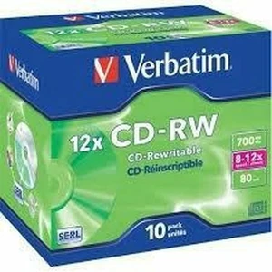 CD-RW Verbatim 43148 10 Unités - Photo 1/2