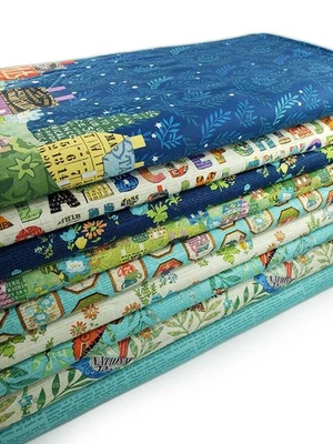 Moda Paper Hamlet 100% cotton, vintage style junk journal, slow stitch fabric