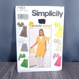 Sewing Pattern Dress Jacket 6 Made Easy UNCUT Simplicity 7463 - Picture 1 of 3