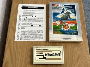 VIC-20 Menagerie Commodore Cartridge - Boxed Working -👽👾Retro Gift Idea👾👽 - Afbeelding 1 van 24
