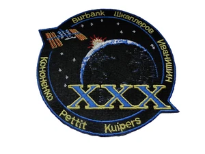 Parche NASA de la Expedición ISS - 30 aprox 12 cm con cuaderno de misión - Imagen 1 de 2