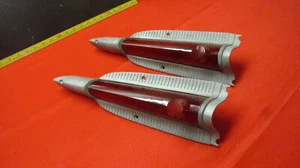 1956 PLYMOUTH SAVOY BELVEDERE PLAZA TAIL LIGHT PAIR - Picture 1 of 17