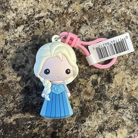 Disney Princess 3D Figural Bag Clip Series 30 Frozen Elsa Cover