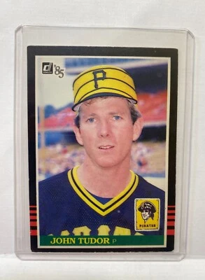 1985 Donruss #235 John Tudor Pittsburg Pirates Baseball Card - Image 1 of 2
