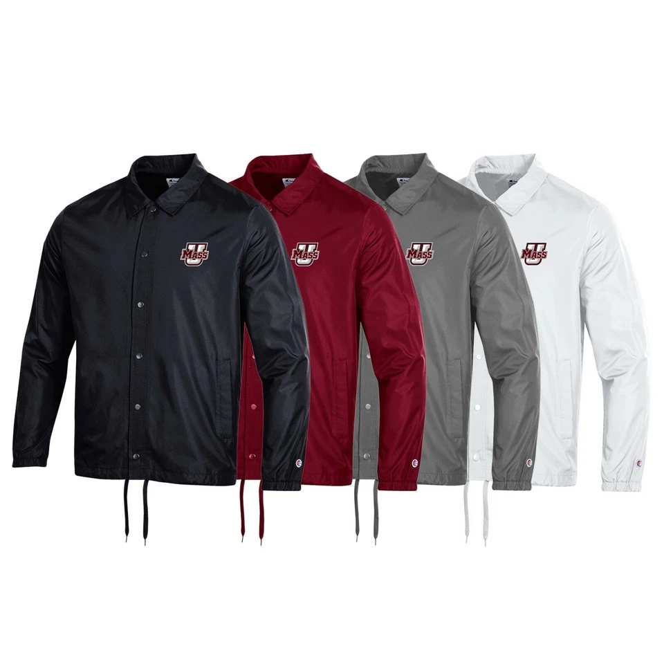 UMass Minutemen NCAA Men's Champion Classic Coaches Jacket Collection - Image 1 of 1
