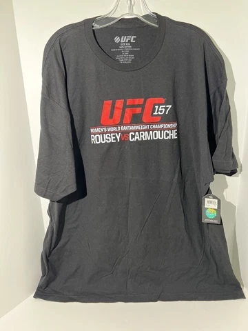 2013 UFC 157 Ronda Rousey vs Carmouche PPV Fight Promo Shirt - Size XXL Cover
