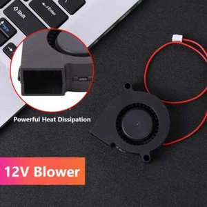 Brushless DC Cooling Fan Blower 12V 2-Pin 50x50x15mm for Computer Case - Afbeelding 1 van 6