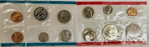 1970 Small Date United States Mint Set In Original Envelope - Picture 1 of 5