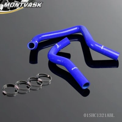 Silicone Radiator Hose Pipe Fit For Acura Integra DB6-DC2 DC 1994 -2001 95 Blue - Image 1 of 4