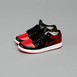 Figura de acción 1/6 zapatos zapatillas rojas huecas para accesorio de juguete de cuerpo caliente masculino de 12"" - Imagen 1 de 5