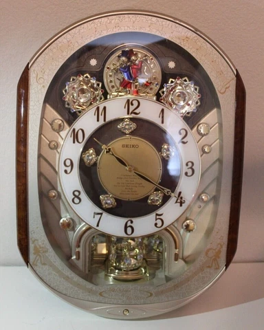 2007 Seiko Melodies in Motion Collector’s Edition Wall Clock - It Works! Cover