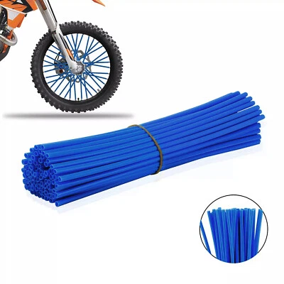 Cubiertas de radios para motocicletas 72 piezas envolturas protector de llanta de rueda Foto 1 de 4