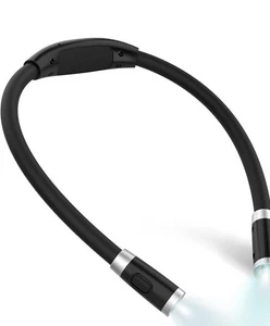 Neck Rechargeable Knitting Light with 3 Adjustable Brightness, Flexible Soft ... - Picture 1 of 6