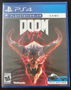 Doom VFR (Sony PlayStation 4 PS4 VR 2017) New & Sealed Not For Resale Loose Disc - Picture 1 of 2