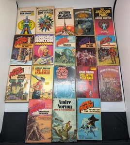 Posten von 18 Vintage Andre Norton Sci-Fi Taschenbüchern Science Fiction - SIEHE BESCHREIBUNG. - Bild 1 von 24