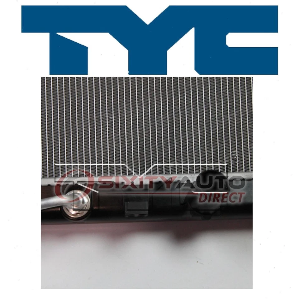 TYC Radiator for 2009-2015 Toyota Venza 2.7L L4 Cooler Cooling Antifreeze qr Foto 1 de 4
