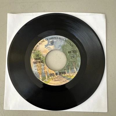 The Doobie Brothers Eyes Of Silver/You Just Can't Stop It 45rpm 7" Tested VG+ - Image 1 of 4