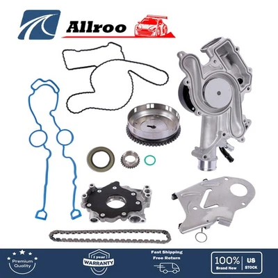 Timing Chain Kit Water Pump & Oil Pump For Dodge Ram 3500 2500 1500 4000 Durango - Image 1 of 4
