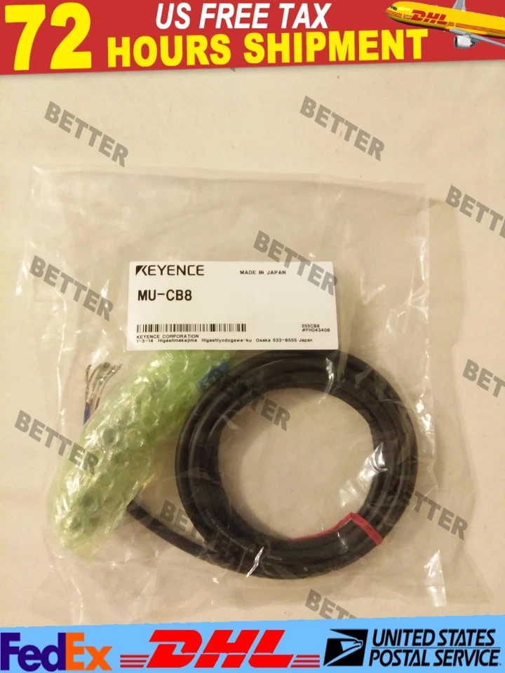 NUEVO CABLE SENSOR A CONTROLADOR KEYENCE MU-CB8 PLC AUTOMATIZACIÓN Foto 1 de 1