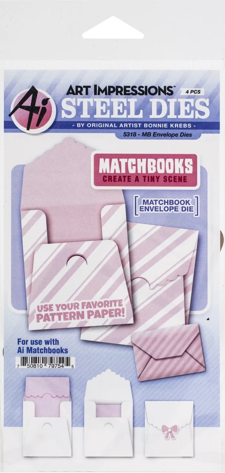 Art Impressions AIMB5318 Envelope -ai Matchbook Dies