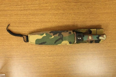 Vintage Gerber Guardian II, Camo Handle, Cordura Sheath, Black Blade(GGIIH9562S) - Image 1 of 4