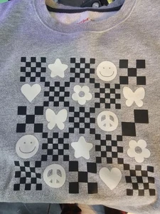 Girls Sweatshirt Cat & Jack Youth XL 14 Grey Excellent Condition - Picture 1 of 3