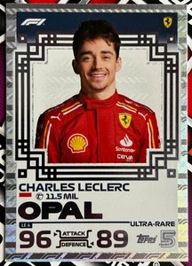 Topps F1 Turbo Attax 2024 - CHARLES LECLERC (FERRARI) Ópalo Edición Limitada LE4 - Imagen 1 de 1