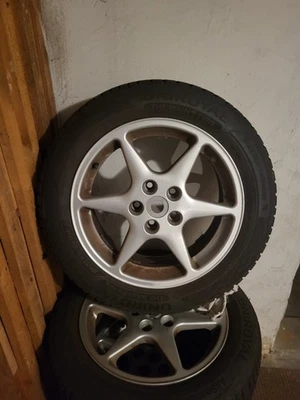 Alufelgen KBA 45438  16 zoll 5x108  mit allwetterreifen - Bild 1 von 4