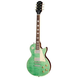 Epiphone Inspired by Gibson Les Paul Standard 50s Figured Guitar, Seafoam Green - Picture 1 of 9
