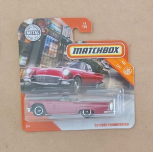 MATCHBOX 1957 FORD THUNDERBIRD (PINK) 14/100 - Picture 1 of 2