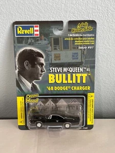 Steve McQueen As Bullitt 68 Dodge Charger (NEW) 1/64 Revell Movie Diecast #61 - Picture 1 of 11