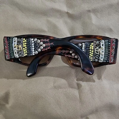 RARO Gafas de sol vintage EMMANUELLE KHANH EK 1601 TOR 18 joyas Francia Foto 1 de 4