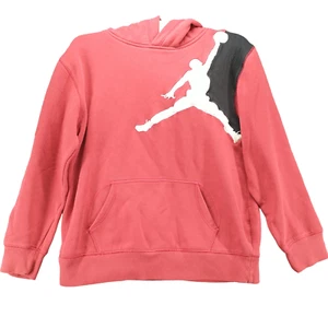 Nike Jordan Boys Hoodie Red XL (20) Big Logo Jumpman Pullover Drawstring - Picture 1 of 14