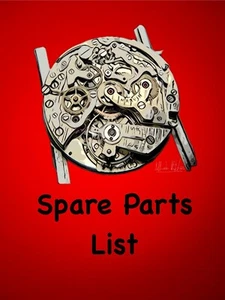 Zenith 2542 PC Spare Parts List - Foto 1 di 21