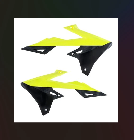 19-24 Suzuki RMZ250 18-24 RMZ450 cubiertas de radiador de plástico izquierda derecha 2686491017 Foto 1 de 1