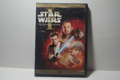 Star Wars The Phantom Menace DVD 2 Disc Set 2005 SCfI Action Jedi's Foto 1 de 4