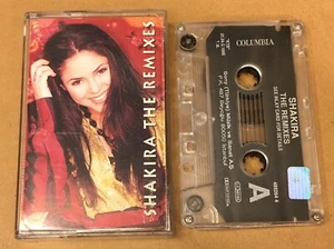 SHAKIRA - THE REMIXES (2001) CASSETTE MADE IN TURKEY - Picture 1 of 2