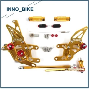 Adjustable Rearsets Footrests Pedals For Honda CBR1000RR SP 2012-2020 2013 2014 - Picture 1 of 9