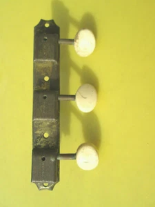 Vintage '50s Kluson GOLD-PLATED Single Line Bass Side Guitar TUNER Strip ! - Picture 1 of 4