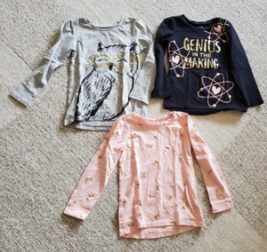 3 Simple Joys by Carter's Girls T-Shirts 5T 100% cotton - Bild 1 von 4