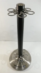 Z-Lite CSMB+BN Players Matte Black/Brushed Nickel Cue Stand New - Picture 1 of 10