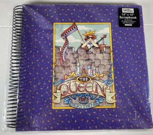 2004 Mary Engelbreit Queen of Everything 12" X 12" Spriral Bound Scrapbook / New - Picture 1 of 2