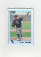 2010 Bowman Chrome Prospects Refractor /777 Charlie Leesman #BCP54