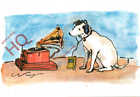 Picture Postcard:;Steve Way, Personal Stereo, Hmv His Master's Voice