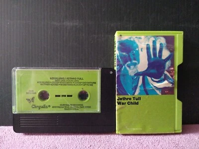 2 Lot Cassette Tape Jethro Tull War Child & Aqualung - Image 1 of 4