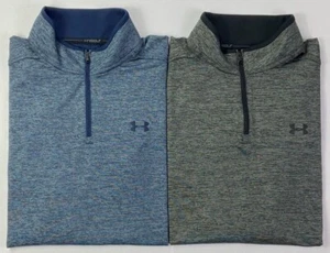 Men's Under Armour GOLF 1/4 Zip Loose Fit Long Sleeve Playoff 2.0 Shirt Size S - Picture 1 of 4