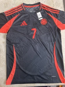 #7 Luis Díaz Colombia Visitante Camiseta Grande Adidas Copa América Nueva Con Etiquetas - Imagen 1 de 7
