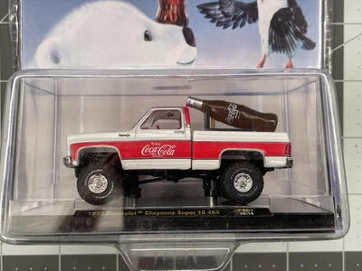 Chevrolet Cheyenne Super 10 1973 exclusivo de Coca Cola 1973 M2 Machines 4x4 Foto 1 de 4